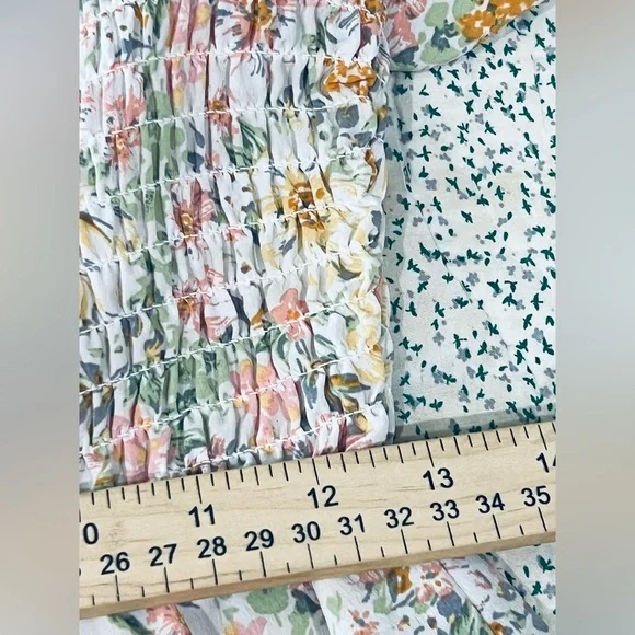 Lily Rose floral print women’s dress size S bohemian , romantic - Picture 14 of 16